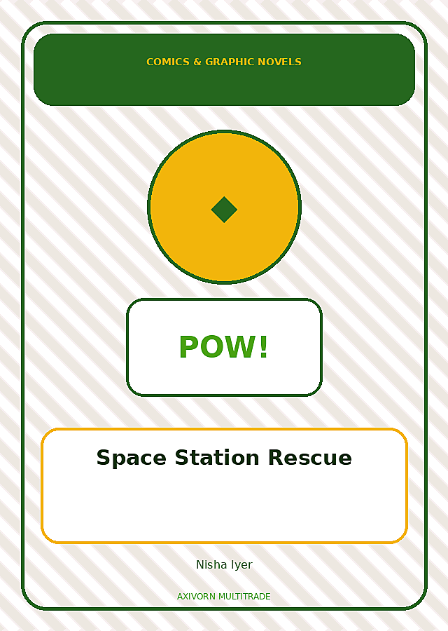 Space Station Rescue book cover