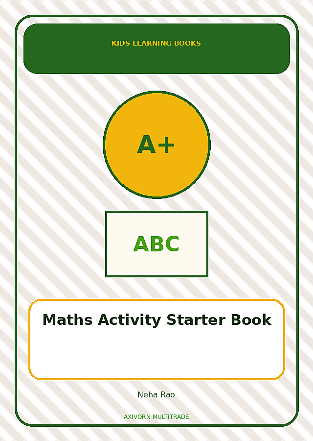 Maths Activity Starter Book book cover