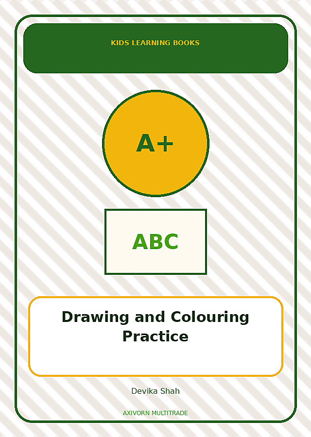Drawing and Colouring Practice book cover