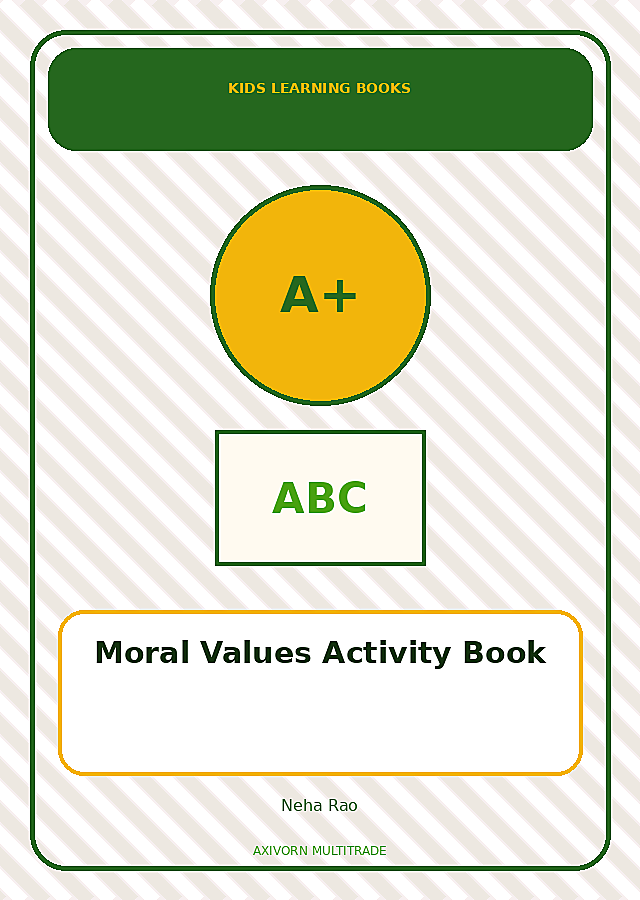 Moral Values Activity Book book cover