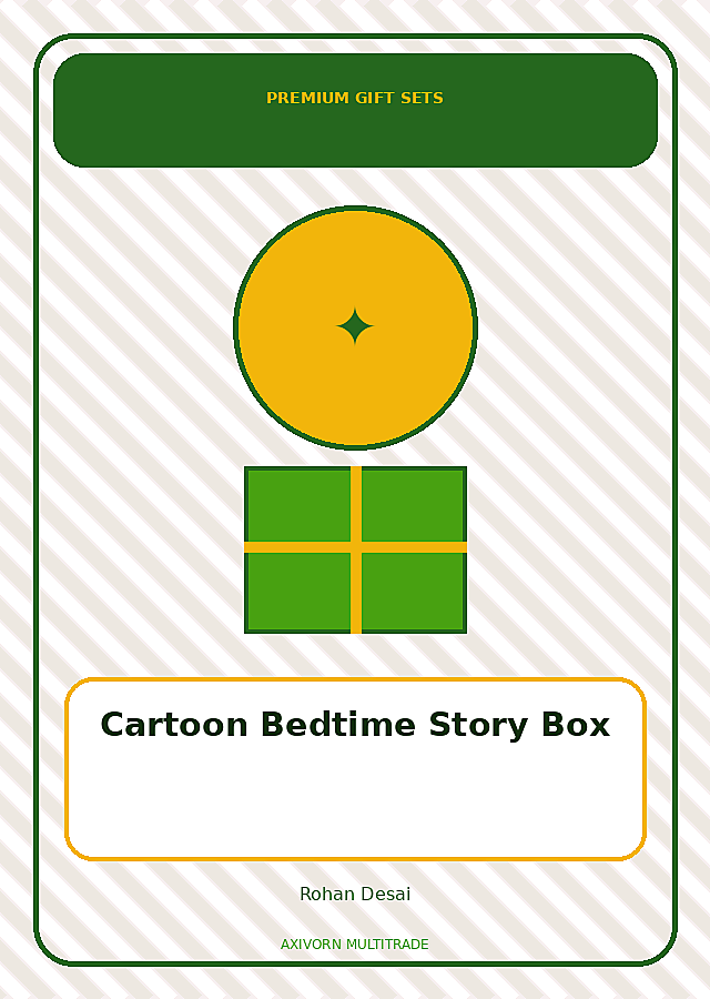 Cartoon Bedtime Story Box book cover